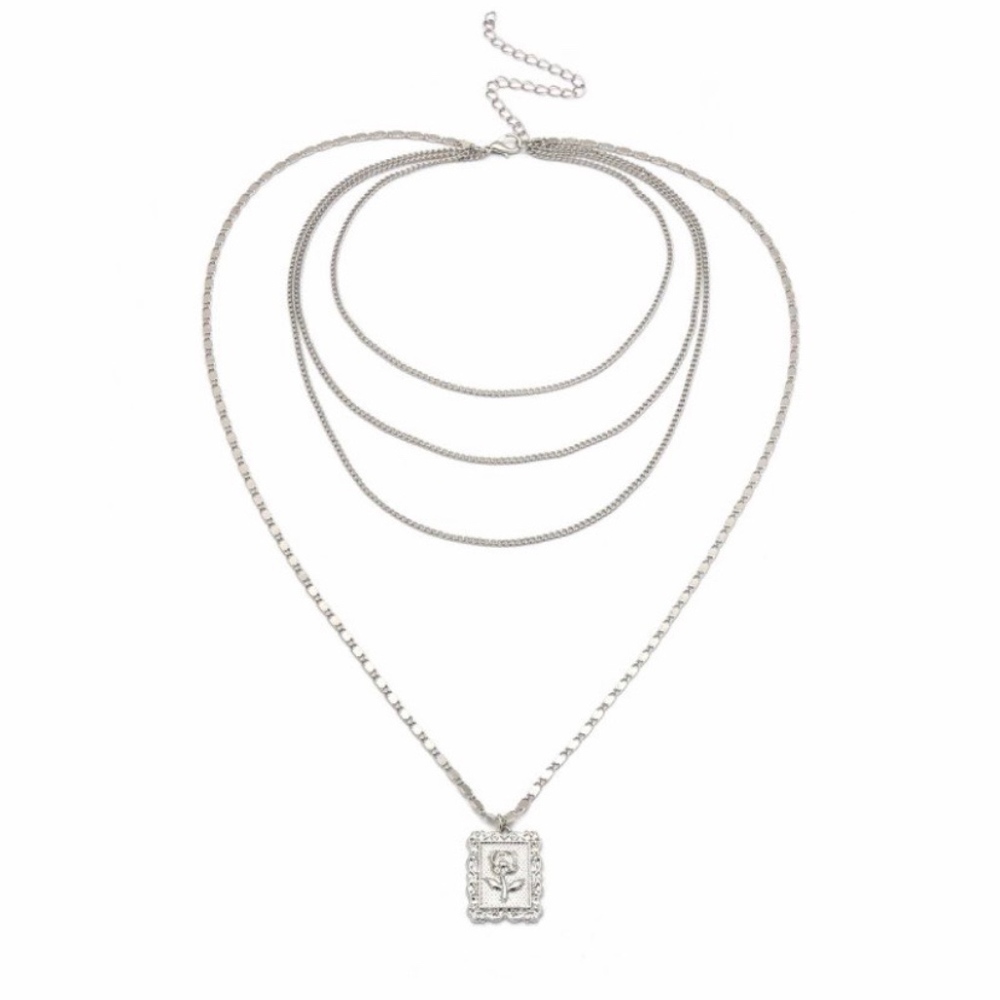 Rose Pendant Necklace
